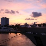 a beautiful sunrise in Ft Lauderdale a beautiful sunrise in Ft Lauderdale