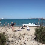 crew at beach sardinia