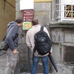 checking the map
