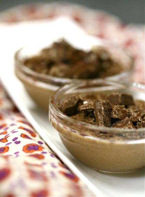 nougat mousse with toblerone