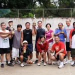 childhood friends... tennis match childhood friends... tennis match