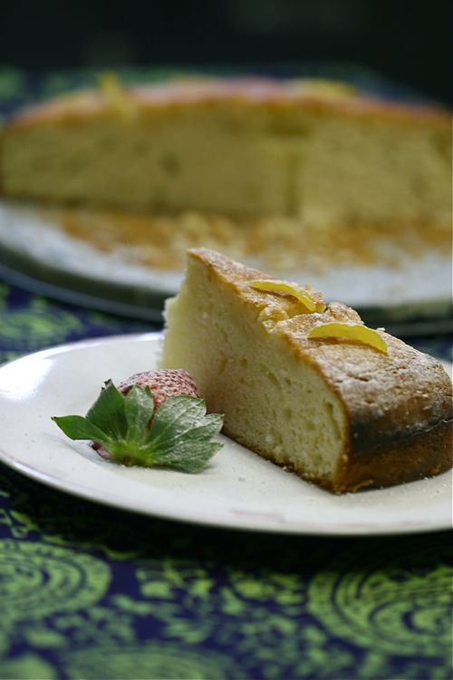 lemon yoghurt cake