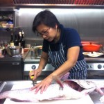 filleting fish