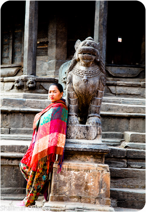 Lady @ Patan-1